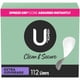 thumbnail image 1 of Panty Liners U de Kotex Clean & Secure Light, 112 unidades, 1 of 8