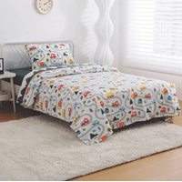 Genérico - Sabana Polar Infantil Autos 1.5 Plazas Doral