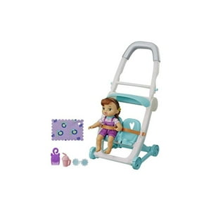 Genérico - Juguete Muñeca Lucy Castaña Baby Alive Con Coche Y Accesorios