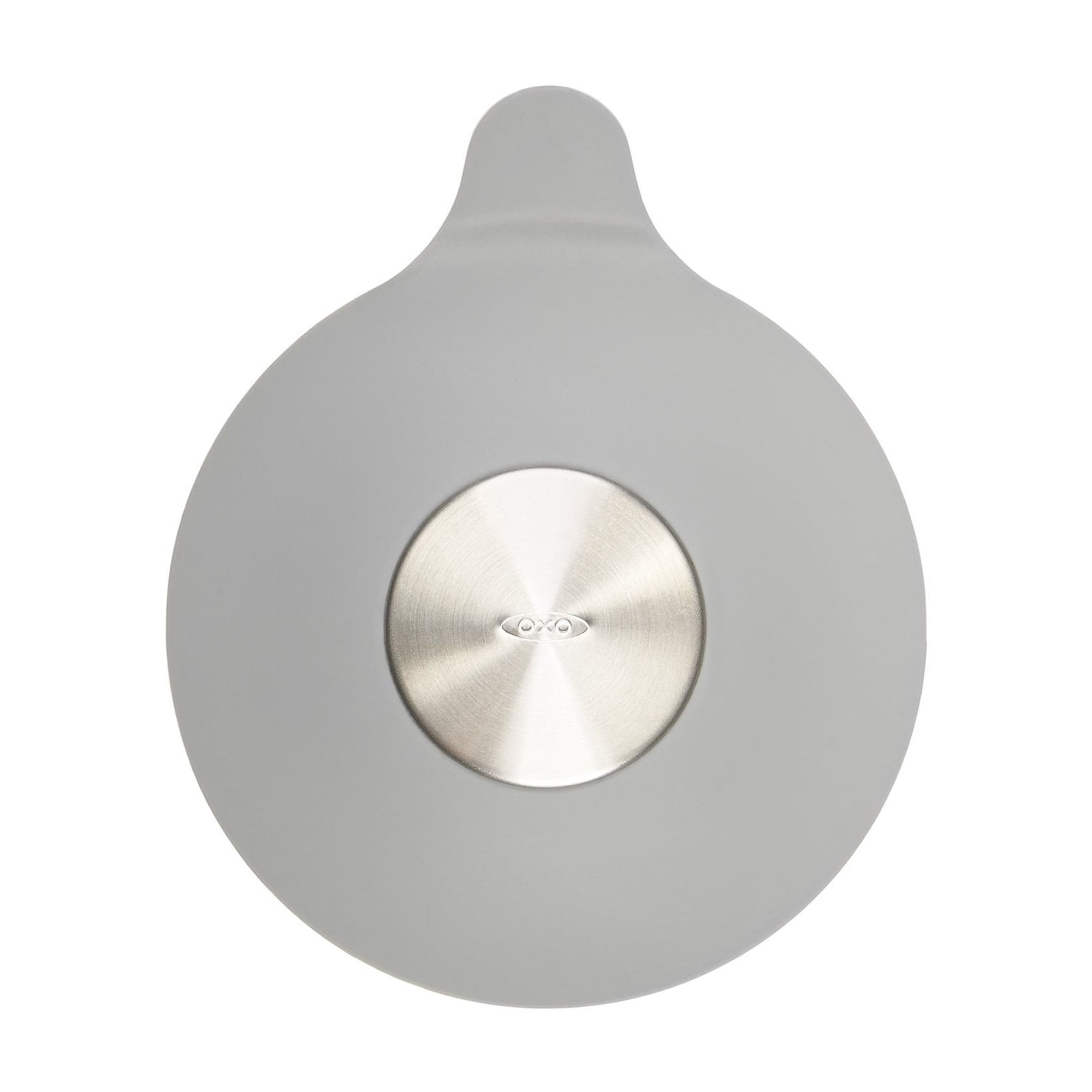 Tapón Para Bañera Oxo Good Grips (silicona Y Acero Inoxidable), Color Gris