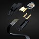 thumbnail image 2 of Cable Ethernet plano Cat7 Maximm 1,8 m (5 unidades) negro, 2 of 6