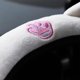 thumbnail image 4 of Funda Para Volante De Coche Mullida Y Suave Felpa Para Invierno Cálido Bonito Protector De Volante Con Orejas De Gato Gatito Universal De 15 Pulgadas Elástico Y Antideslizante, 4 of 6