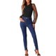 thumbnail image 2 of BODYSUIT DE MANGA LARGA DARING DIVA PARA MUJERES ROPA DE CLUB MANGAS DE MALLA MONOS BODY XS NEGRO, 2 of 6