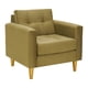 thumbnail image 2 of Sofa Retro 1c Felpa 01 Verde Musgo, 2 of 6