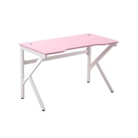 Tododescuento - Escritorio Gamer Profesional Modelo K 120 X 60 X 75 Cm Rosado