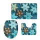 thumbnail image 2 of 3 unids navidad ba?o estera de ba?o alfombrilla set inodoro tapa tapa c948cp, 2 of 5