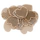 thumbnail image 4 of 20 piezas natural multi-hole colgante de madera tablero de punto 50mm corazón, 4 of 5