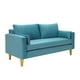 thumbnail image 2 of Sofa Sky 3c Felpa 01 Turquesa, 2 of 5