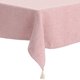 thumbnail image 4 of Mantel rectangular REGALWOVEN con flecos para interior y exterior, rosa 52' x 87', 4 of 5