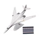 thumbnail image 1 of Modelo De Avión Bombardero Estratégico Tupolev TU-160 A Escala 1/200, Modelo Realista De Avión Ruso, 1 of 5