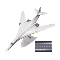 Bothyi - Modelo De Avión Bombardero Estratégico Tupolev Tu-160 A Escala 1/200, Modelo Realista De Avión Ruso