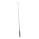 thumbnail image 5 of Barbacoa Carne Tenedor Portátil Metal Metal Kebab Pinchos Camping Cocina Picnic Negro, 5 of 5