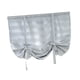 thumbnail image 1 of Blackout Tie Up Roman Window Cortina Cortina Voile 46x63 Inch Grey, 1 of 5
