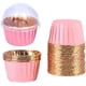 thumbnail image 1 of Moldes de aluminio para cupcakes, 50 cápsulas de aluminio para hornear, cápsulas desechables de aluminio para cupcakes, moldes para cupcakes, para muffins y cupcakes, moldes para repostería, 1 of 8