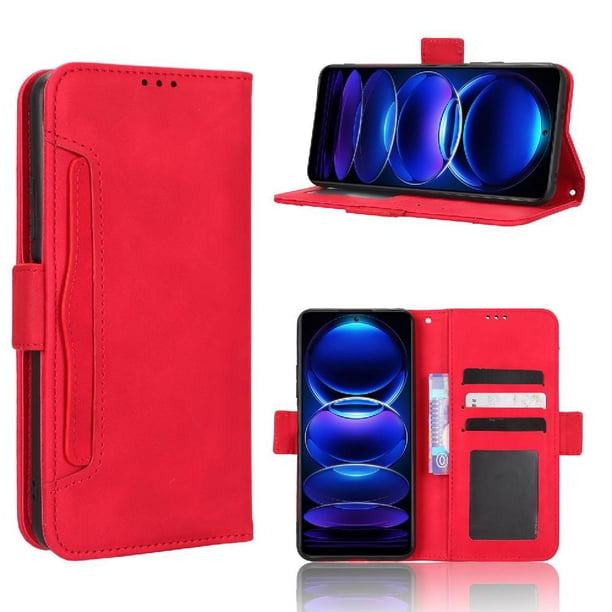 Funda Tipo Billetera FOXDOCK para Xiaomi Redmi Note 12 5G – Tapa Flip con Tarjetero