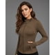 thumbnail image 1 of Chaqueta Deportiva Mujer Ajustada Gym Fitness Entrenamiento con Bolsillos, 1 of 4