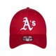 thumbnail image 1 of Jockey Gorra New Era 9Forty Oakland Athletics MLB Core Basics Scarlet, 1 of 3