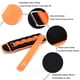 thumbnail image 4 of Pesas de tobillo Fragraim de 1,4 kg x 2 para mujeres, hombres y niños, color naranja, 4 of 7