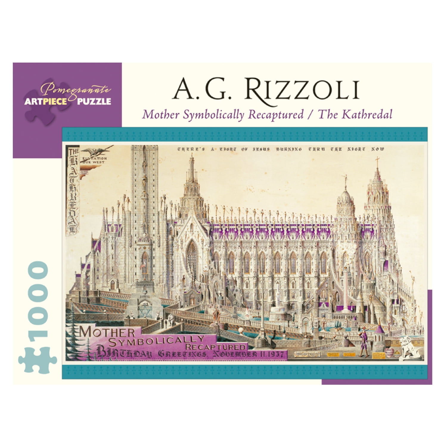 Pomegranate - Rompecabeza Mother Symbolically Recaptured - 1000 Piezas