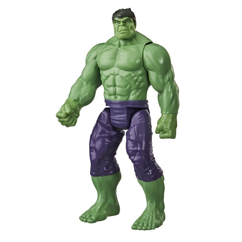 Marvel - Figura De Acción Avengers Titan Hero Series Lujo Hulk.
