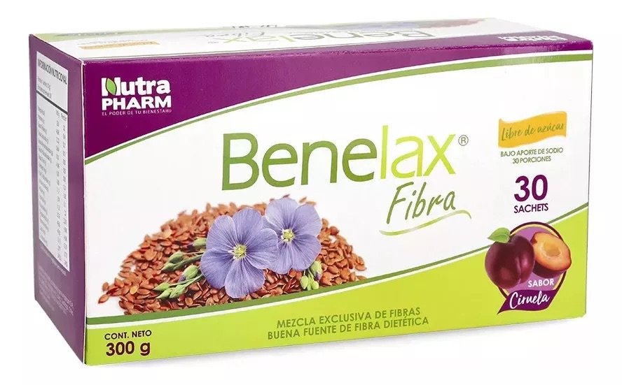 Benelax Ciruela Fuente De Fibras 30 Sachets Nutrapharm