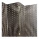 thumbnail image 3 of Biombo De Madera Resistente 4 Paneles Ladrillo 180cmx180cm vino, 3 of 3