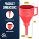 thumbnail image 3 of Embudo TEC Products FlexAll de cuello corto flexible de nitrilo, 3 of 7