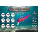 thumbnail image 2 of Pack 5 Senuelos Poseidon Minnow 8 g Pesca Deportiva, 2 of 2