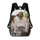 thumbnail image 1 of 12 Años de Esclavitud-theme Backpack, Campus style schoolbag Bookbag with Adjustable Shoulder Straps And Large Zip Compartment, Unisex Travel Bags., 1 of 6