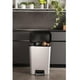 thumbnail image 3 of Basurero Reciclaje Compatta Duo 50L Steel plateado, 3 of 5