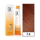 thumbnail image 1 of - Tintura Cream Color Permanente Vegana 100ml + Oxidante - 7.4 Rubio Cobrizo, 1 of 2