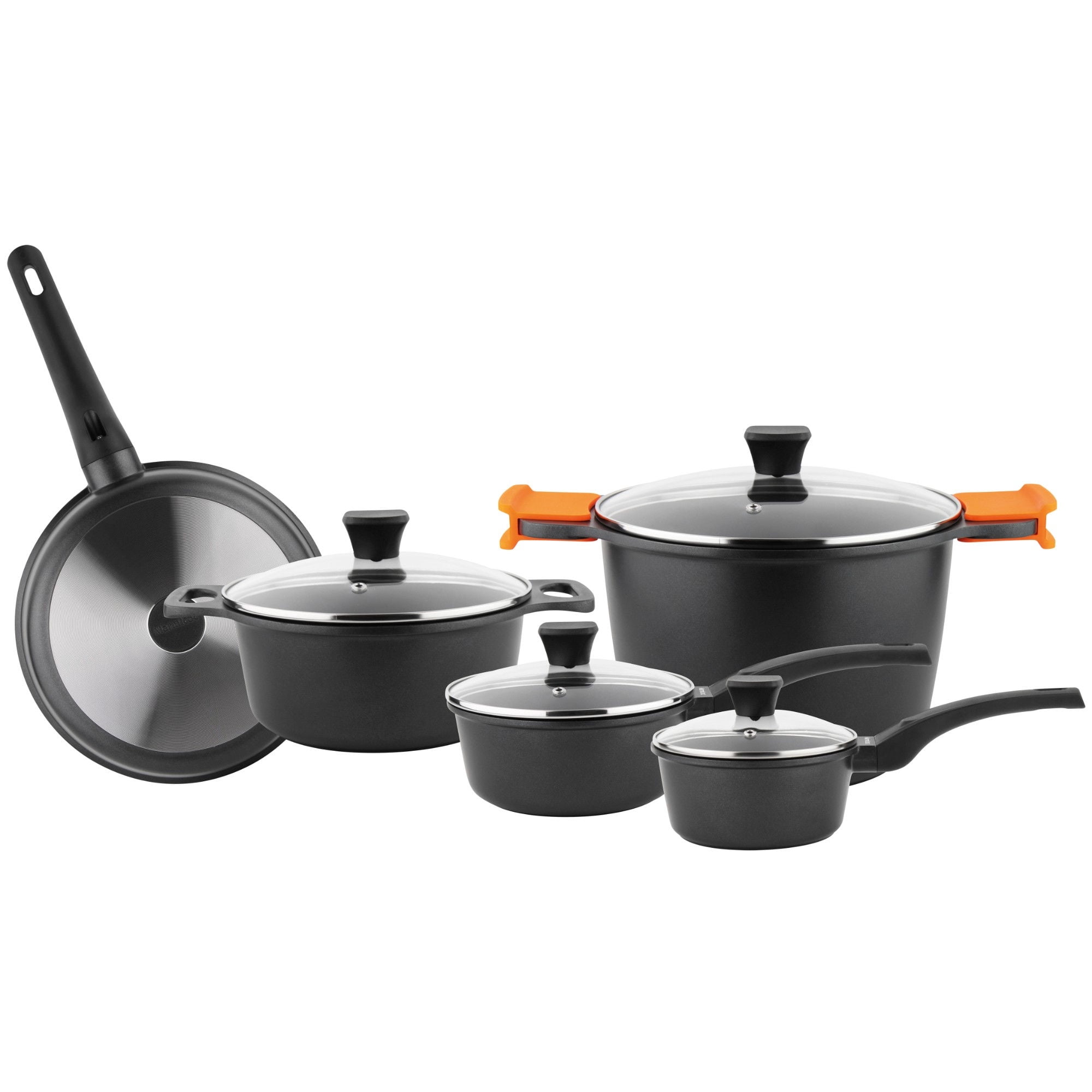 Bateria cocina therma 9 piezas Aluminio