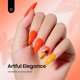 thumbnail image 4 of Gel de uñas Beetles 15 ml Naranja Neón – Color Vibrante, 4 of 7