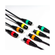 thumbnail image 1 of Zoom XLR-4c/CP Pack de 4 Cables Micrófono Con Anillos de Colores, 1 of 4