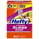 thumbnail image 1 of Bolsas de almacenamiento Hefty Slider, tamaño cuarto de galón, 78 unidades, 1 of 7