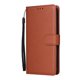 thumbnail image 1 of Funda Cartera para Samsung Galaxy S21 Ultra 5G con Tarjetero, Soporte y Cordón - Protección Marrón, 1 of 5
