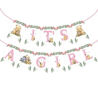 Banner Sogrptooy Winnie It'S A Girl Para Baby Shower Girl
