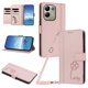 thumbnail image 1 of Funda Cartera Trébol para Xiaomi Redmi 17 4G/5G con Ranuras Tarjetas y Carga Inalámbrica Rosa, 1 of 6