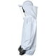 thumbnail image 3 of Chaqueta de apicultor con gorro, gorro de protección profesional, traje de apicultura con cremallera para apicultores (blanco), 3 of 5