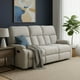 thumbnail image 1 of Sofá Reclinable 3 Cuerpos Beige Moderno Matheus PK8071SBE, 1 of 3