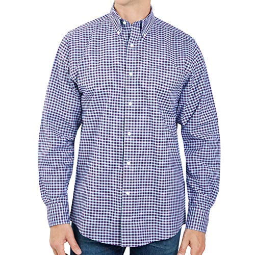 Member´s Mark - Camisa Oxford Clásica De Manga Larga Con Stretch Member's Mark Roja Xl
