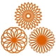 thumbnail image 1 of Agarraderas Para Cocina, Salvamanteles De Silicona, Agarraderas, Mantel, Tapete Multiusos Resistente Al Calor Con Diseño De Flores., 1 of 5