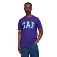 Camiseta Gap Everyday Soft Logo Para Hombre Purple Candy M