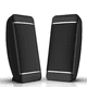 thumbnail image 1 of Altavoces pequeños para portátil, fuente de alimentación USB con cable, mini altavoces portátiles 2.0 para computadora de escritorio/PC/portátil, 1 of 8