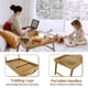 thumbnail image 3 of Bandeja para Cama Utoplike de Madera de Acacia Plegable Grande 51x33x25 cm, 3 of 7