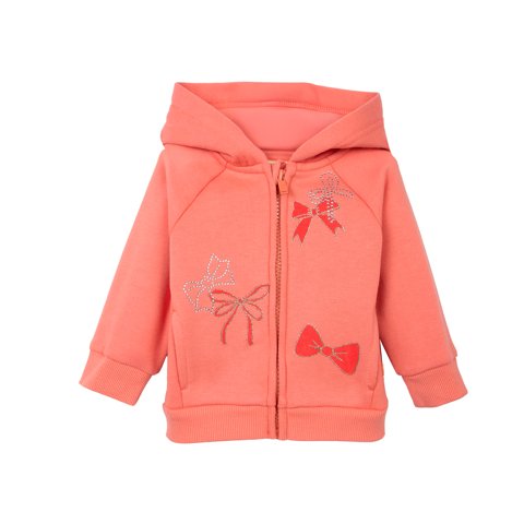 Polerón Bebé Niña Terracota Pillin