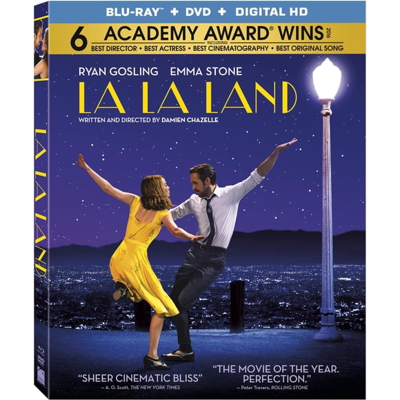 Película Blu-ray Lionsgate La La Land Blu-ray DVD Digital HD