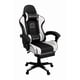 thumbnail image 1 of Silla Gamer Reclinable Blanco/Negro, 1 of 3
