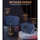 thumbnail image 4 of Funda para auriculares WADVCU para JBL Vibe Buds - Azul, 4 of 6