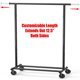 thumbnail image 2 of Perchero Simple Houseware Extensible 107-170 cm Negro, 2 of 7